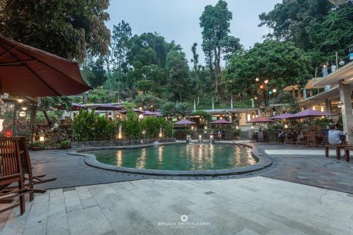 View, Gracia Spa Resort in Lembang