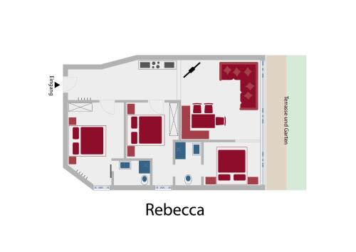 3 bedrooms, 3 beds