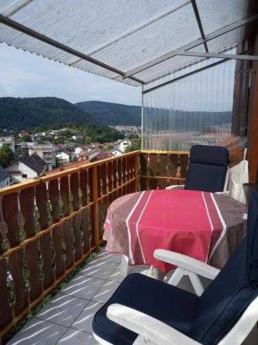 Altan/terrasse, Natur und Aussicht in Eberbach