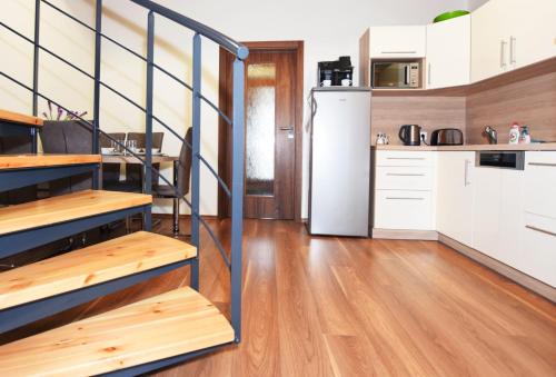 virtuve, Apartmán U Sikorek (Apartman U Sikorek) in Riki