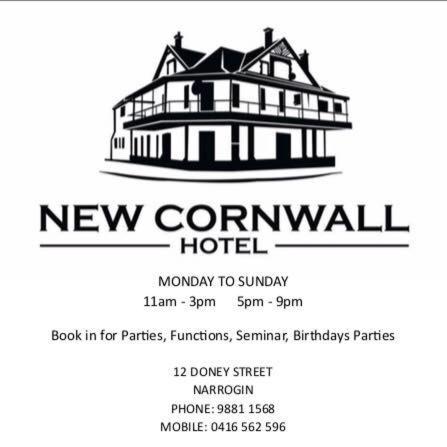 . New Cornwall Hotel