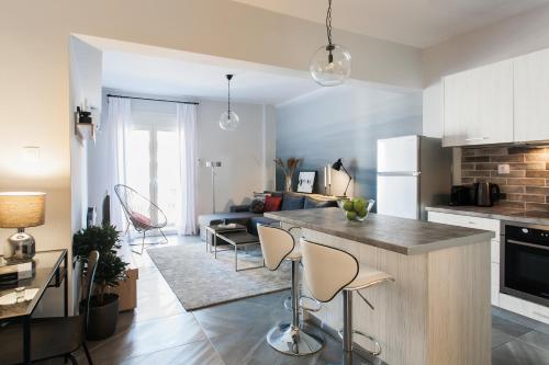 Apartment room in Urban & Cozy 1BD Apartment in Ampelokipoi Area by UPSTREET