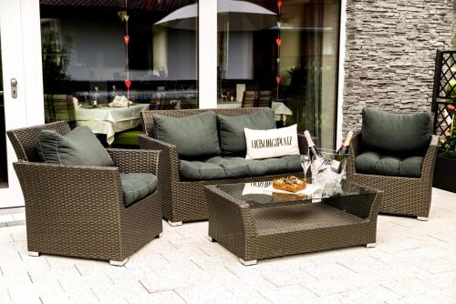 陽台/露台, 伯格萬歲沃爾夫酒店 (Wohlfuhlhotel Berg Heil) in 霍爾茨高