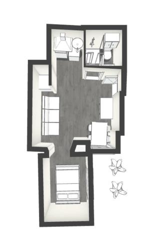 Les Appartements d'Edmond Sylvabelle Room Type - Studio Ground Floor with Garden View Les Appartements d'Edmond Sylvabelle Room Type - Studio Ground Floor with Garden View