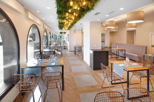 Étterem, Hotel El Cobertizo in Huesca