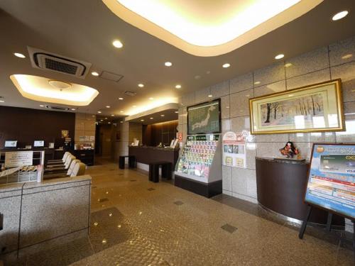Lobby, Hotel Route Inn Shimodate in Chikusei