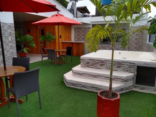 bubbelbad, Hotel Nova Park in Arauca