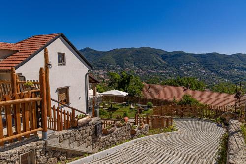 Entrance, Villa Italia in Agerola