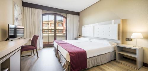 1 double bed