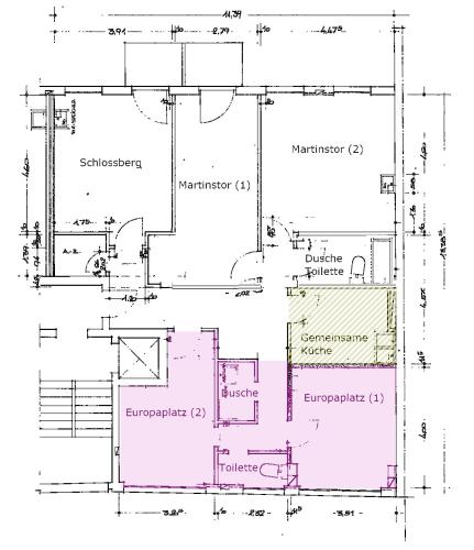 Mida Gastehaus 1.4km von Brühl entfernt