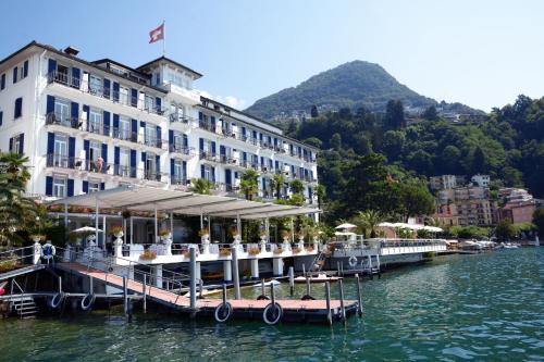 Exterior view, Hotel Lido Seegarten in Lugano