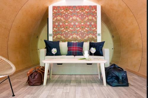 . Further Space at Glenarm Castle, Ocean View Luxury Glamping Pods, Ballymena