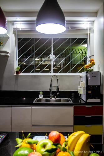 주방, Bela Curitiba Hostel in 쿠리치바 시티 센터