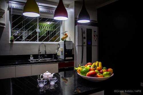 주방, Bela Curitiba Hostel in 쿠리치바 시티 센터