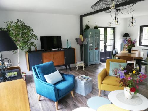 Gîte **** 4/5 pers 2mn Beauval proche châteaux gîte à louer Seigy