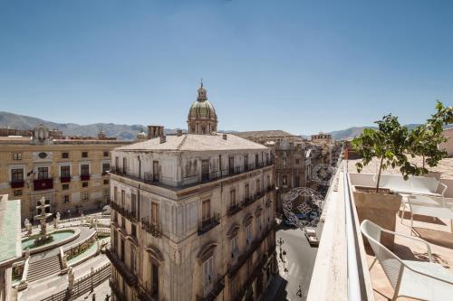 balkong/terrass, B&B Hotels - Hotel Palermo Quattro Canti in Palermo