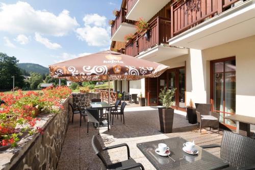 Balkons/terase, Peras Wellness Hotel in Ludvikova