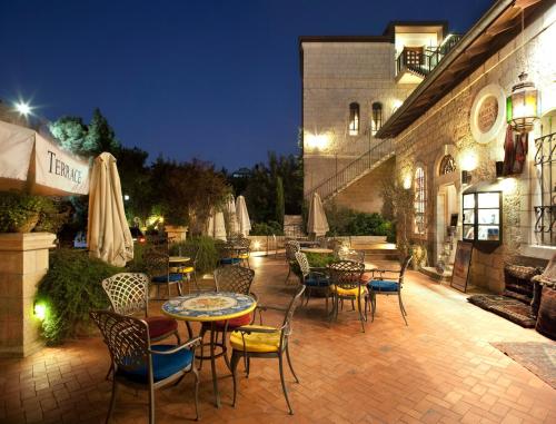 The Patio at Jerusalem's American Colony Hotel