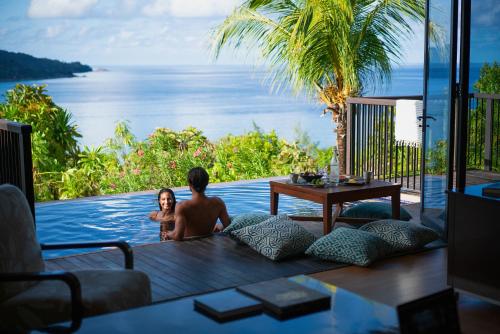Rõdu/terrass, Raffles Seychelles in Seišelli saared