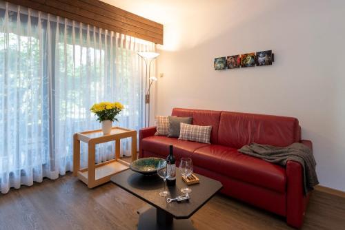 Apartment Tgesa La Roiva mit Hallenbad und Sauna