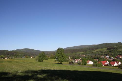 Ferienwohnung Abersfelder mit Balkon