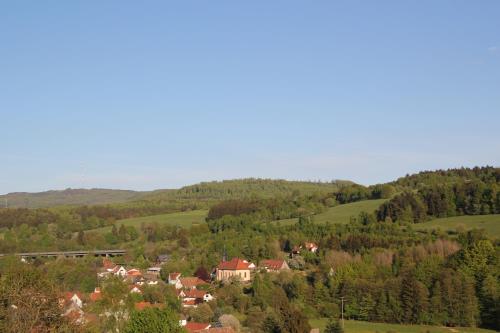 Ferienwohnung Abersfelder mit Balkon