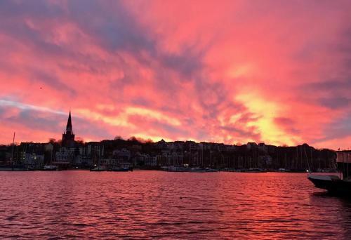 Kilátás, Ferienwohnung Alsterbogen in Fruerlund