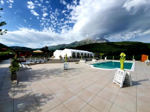 Balkons/terase, Agriturismo Il Timo in Magliano deʼ Marsi
