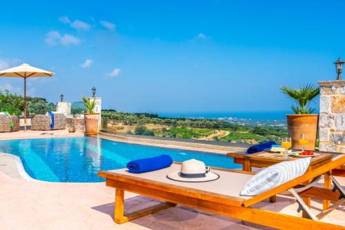 New Villa Kantifes 4 Families or Couples with Private Pool & BBQ