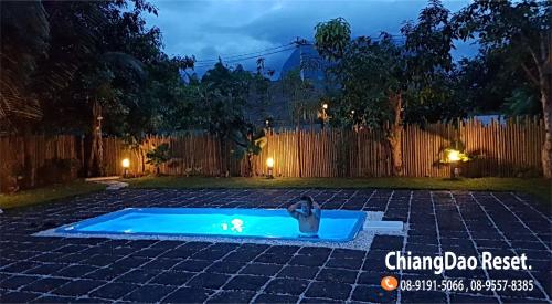 Swimming pool, Chiang Dao Reset in Chiang Dao