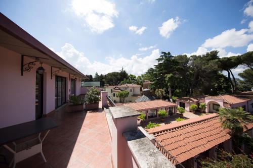 Balcony/terrace, Mancini Park Hotel in Valleranello
