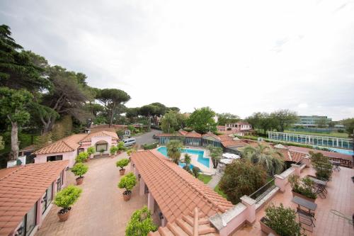 View, Mancini Park Hotel in Valleranello