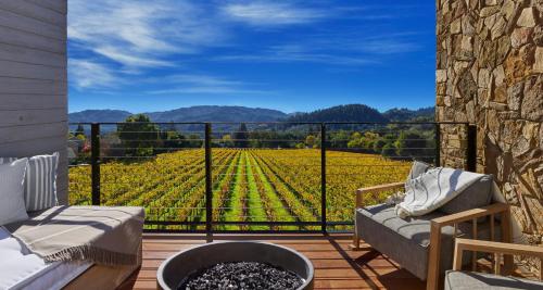Book the King Room with Balcony and Vineyard View - High Floor King Room with Balcony and Vineyard View - High Floor