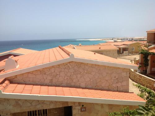 Aussicht, Residenz Stella Maris Apartment Strela in Vila do Maio