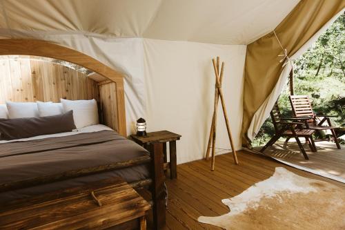 Stargazer Tent with Private Bathroom