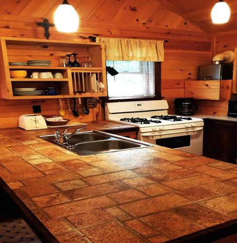 Konyha, The Wilderness Inn: Chalets in Wilmington