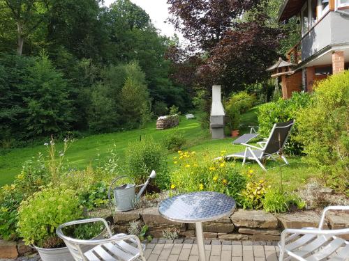 花園, 百隆度假公寓酒店 (Ferienwohnung Blum) in 安特魏萊爾