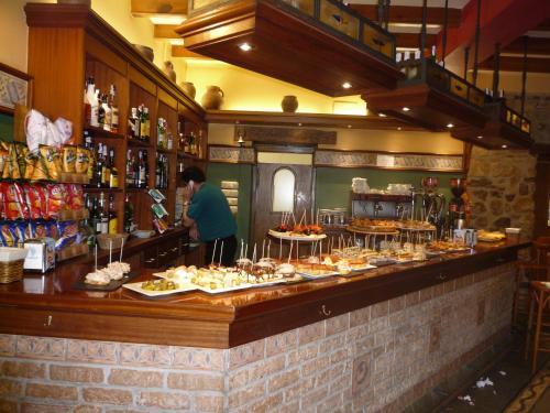 Krogs/atpūtas telpa, Hotel Rural Los Roturos in Maestu