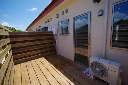 Balcony/terrace, Alezed Villa Shiraho in Shiraho Beach