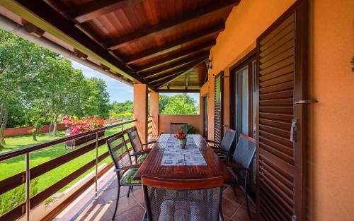 Balkons/terase, Hacienda RoseMary in Muntic