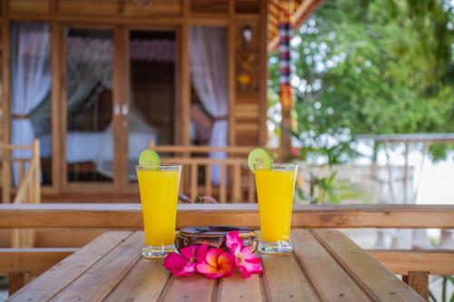 Balcony/terrace, Wooden Beach Sunset Cottages near Two Raksa Cafe