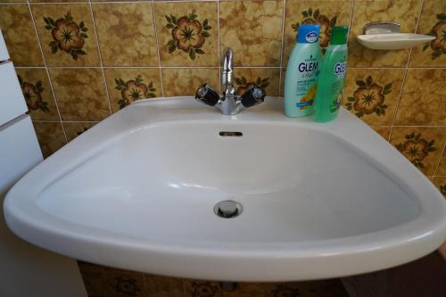 Fürdőszoba, Pension Sonnenblume in Donnerskirchen