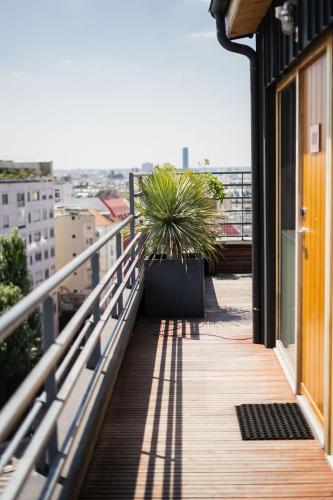 Terraza/balcón, The People Paris Bellville in Paris