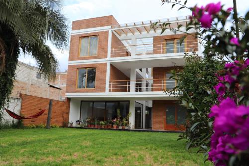 Vrt, Hotel El Geranio in Otavalo