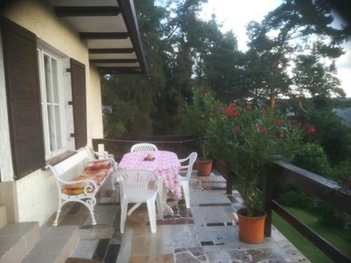 Altan/terrasse, Villa Blanka in Unhost