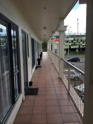 Balcony/terrace, Aubyn Court Spa Motel in Hokowhitu