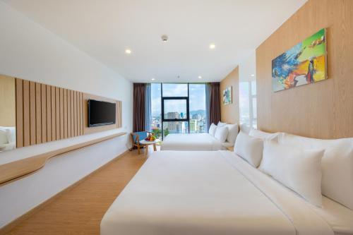 2 queen beds