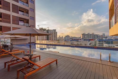 Sanya Yuexin Tomorrow Hotel - 전망