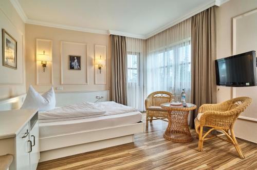 1 double bed