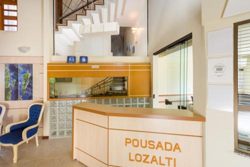 Előcsarnok, Pousada Lozalti in Barra da Lagoa Beach